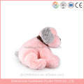 YK SA8000 usine Peluche mini chien en peluche rose chiot avec collier